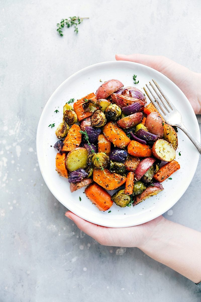 Easy Roasted Vegetables {BEST Seasoning Mix} | Chelsea's Messy Apron