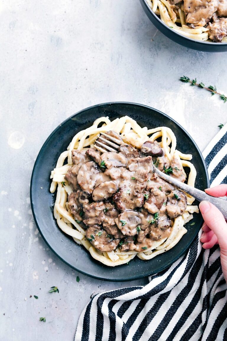 Beef Stroganoff Chelsea's Messy Apron