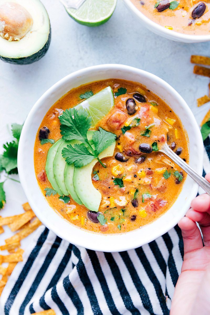Chicken Tortilla Soup {20 Minutes!} Chelseas Messy Apron Chicken Tortilla Soup {20 Minutes!} Chelseas Messy Apron