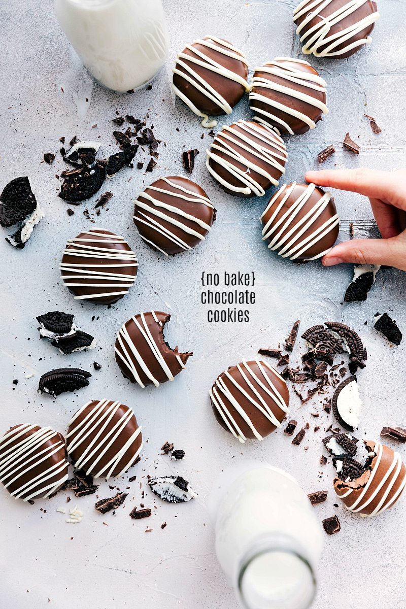 No Bake Oreo Truffle Cookies Chelsea S Messy Apron