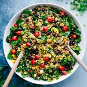Quinoa Recipes: Healthy Quinoa & Veggie Salad