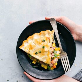 Corn Chowder Pot Pie