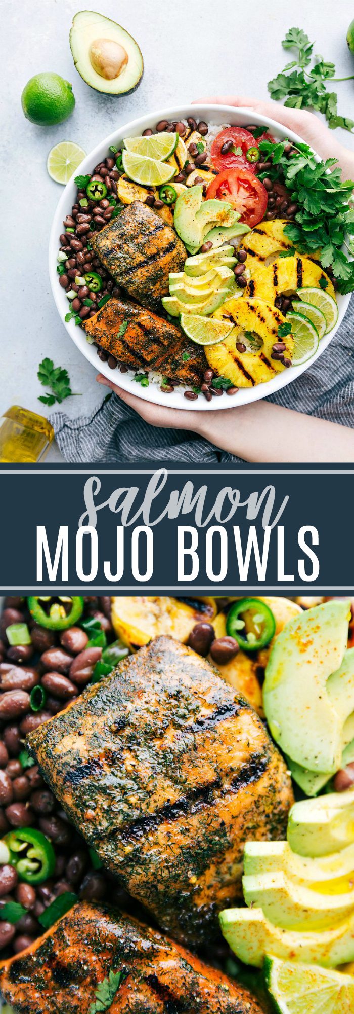 Mojo Salmon Bowls Chelsea's Messy Apron