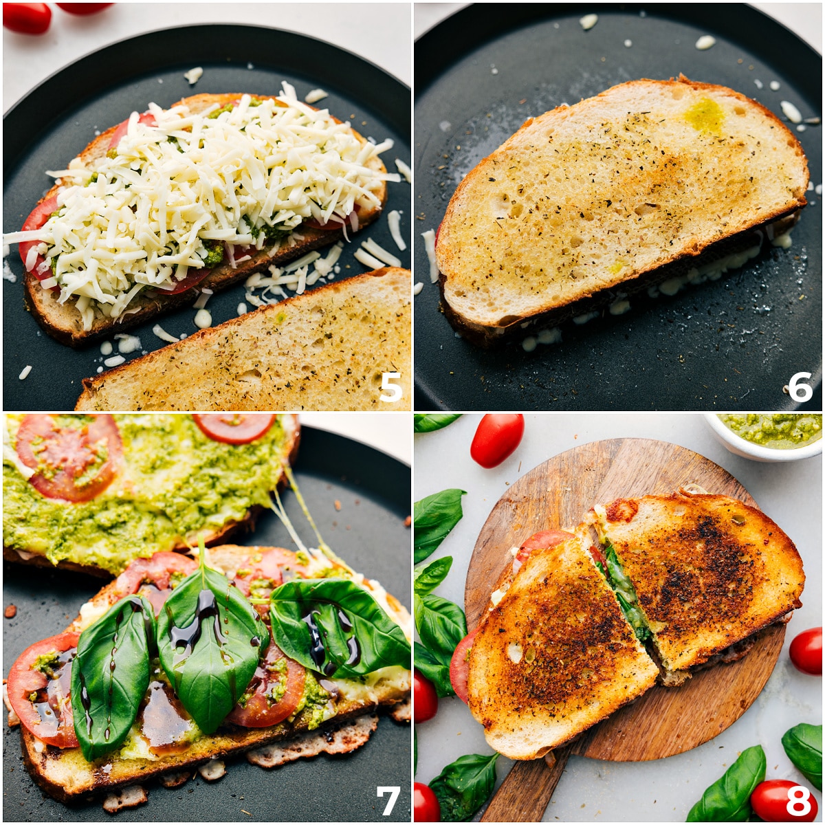 The whole recipe being cooked in a skillet until everything is warmed through and melted.