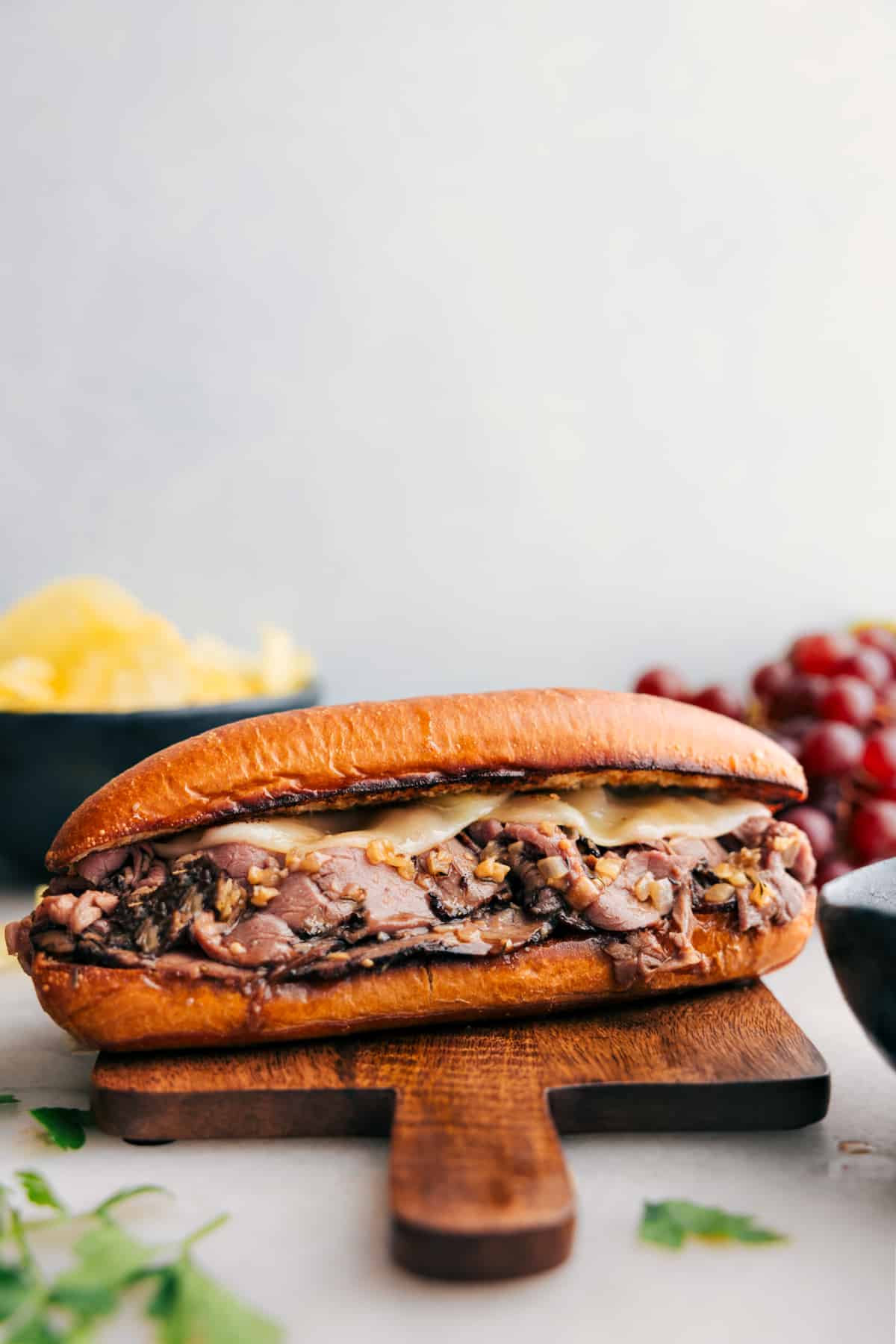 The Best French Dip Sandwiches Recipe Easy and melty French Dip Sandwiches ready to be enjoyed.