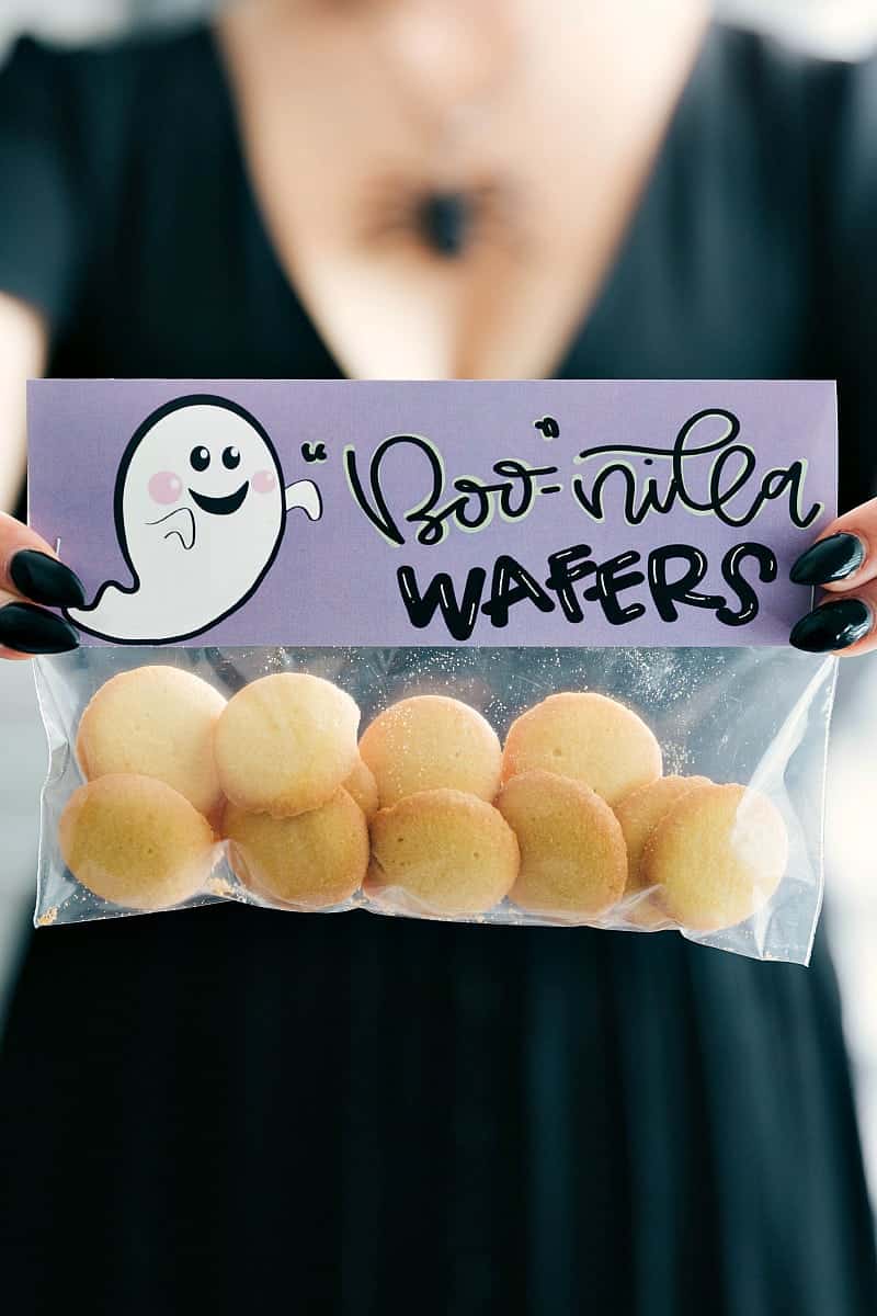 Boonilla Wafers free Halloween gift idea.