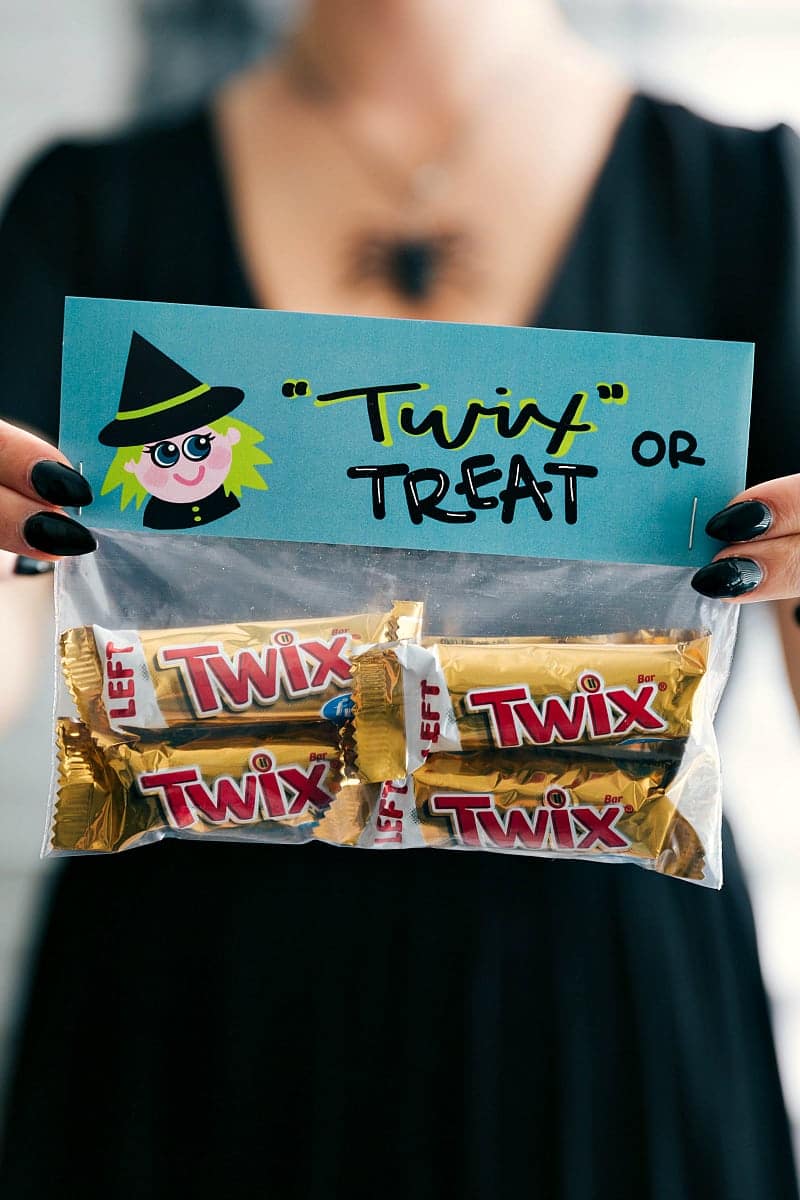 Halloween Candy Bags with Posca Markers | Stencil 1