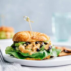 Honey Mustard Chicken Salad Sandwiches