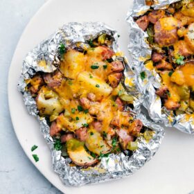 Sausage and Potato Foil Packs