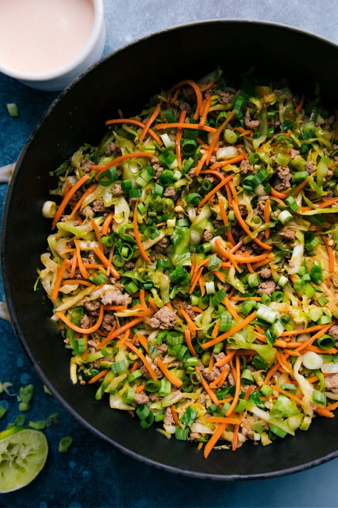 Ground Turkey Stir Fry (4Ingredient Sauce!) Chelsea's Messy Apron