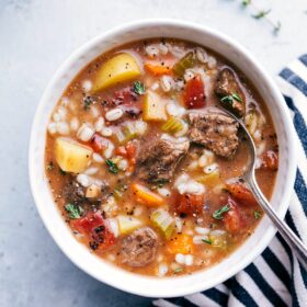 Italian Sausage Orzo Soup