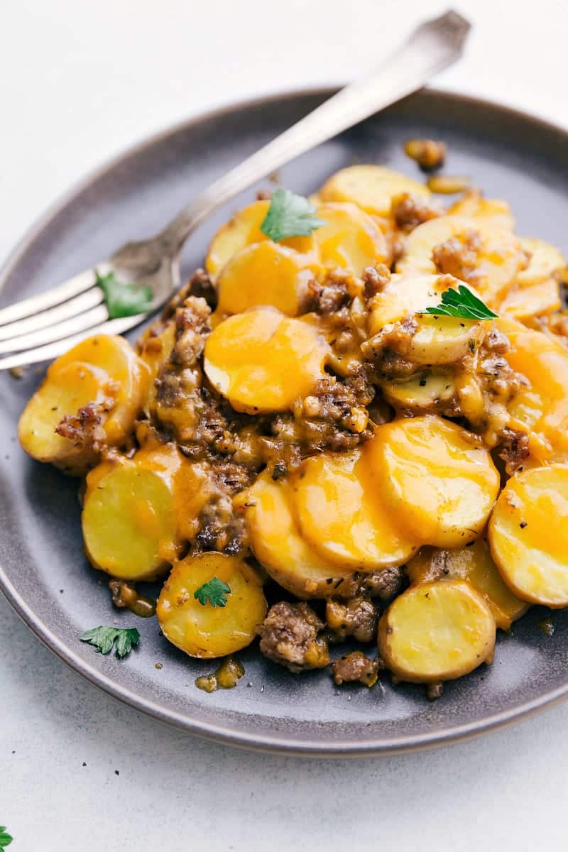 Crockpot Cheesy Potatoes