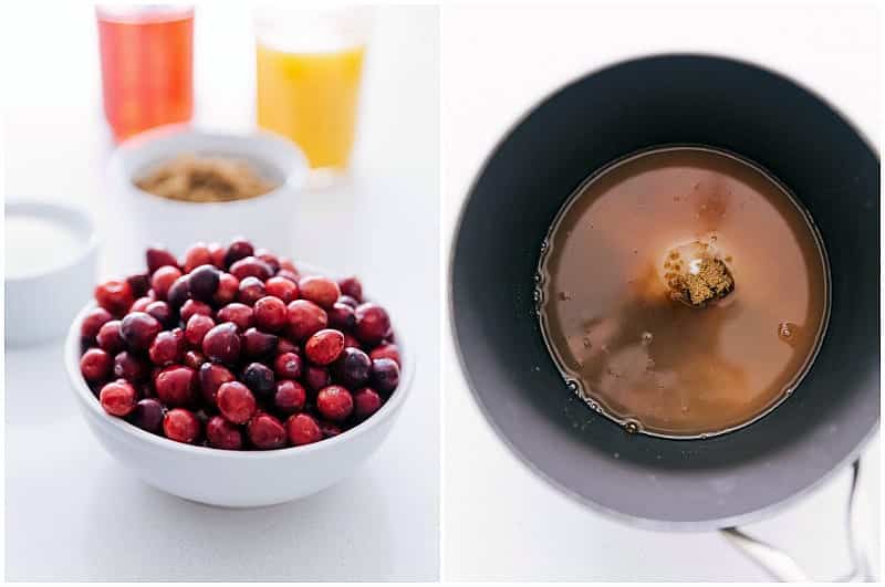 Making Cranberry Sauce