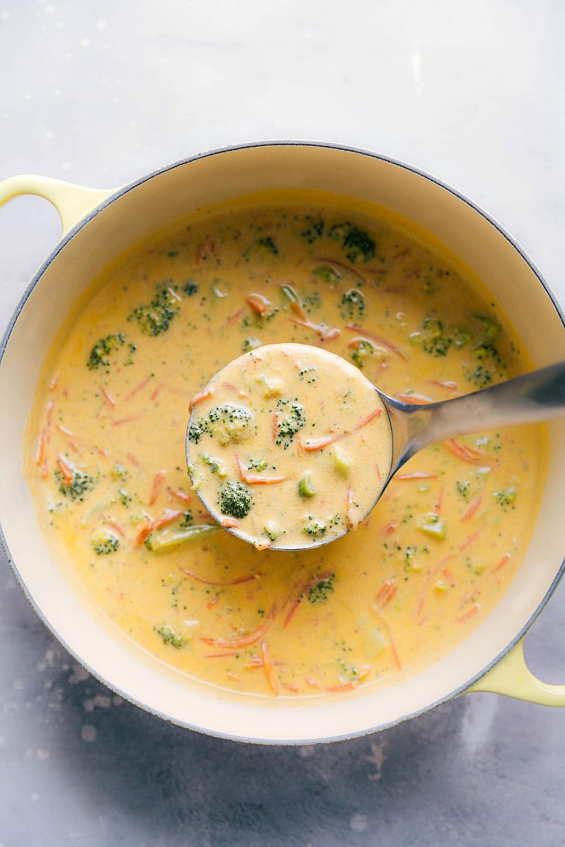 Copycat Panera Broccoli Cheddar Soup