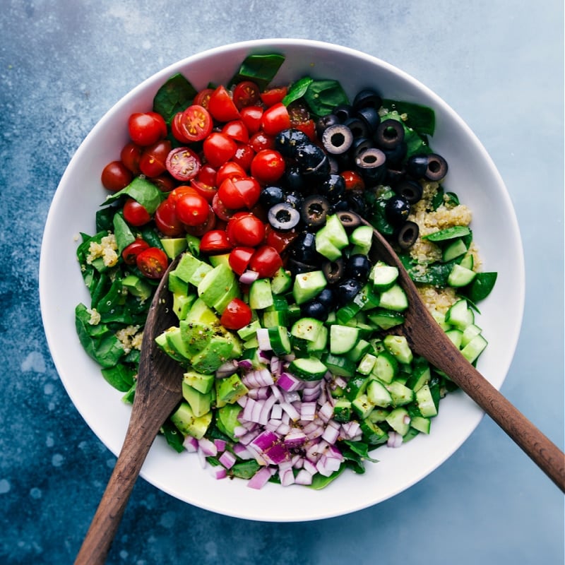  Greek Quinoa Salad 