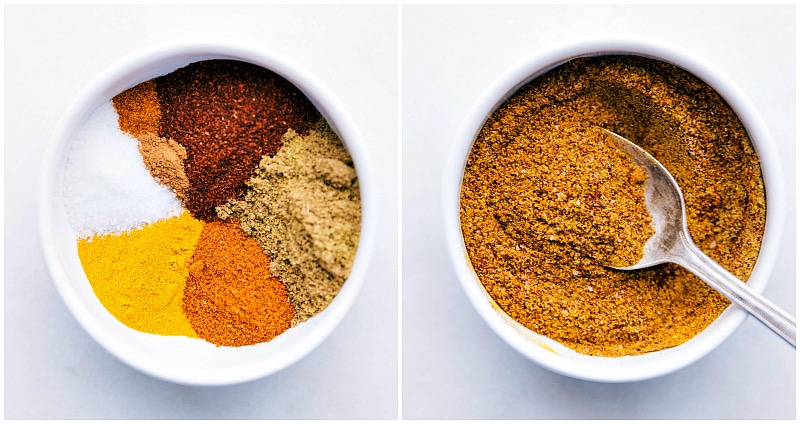 Moroccan Carrot Salad spices