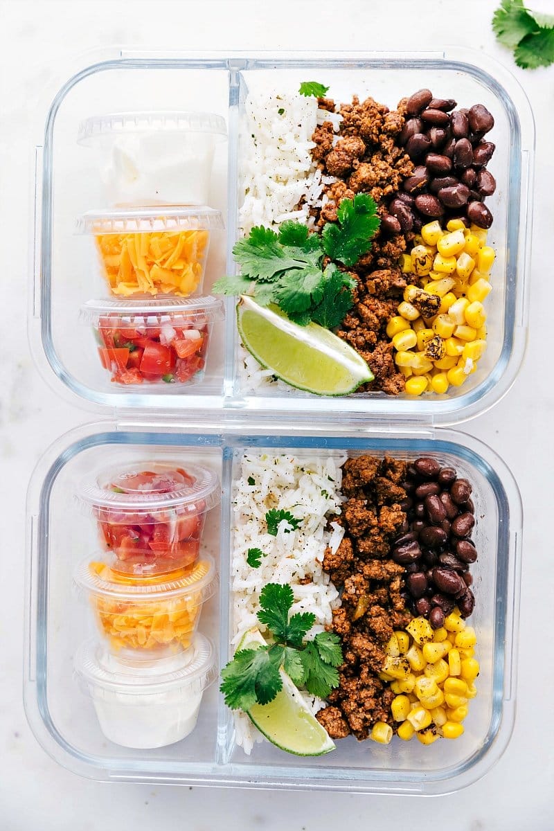 Taco Meal Prep Bowls - Damn Delicious