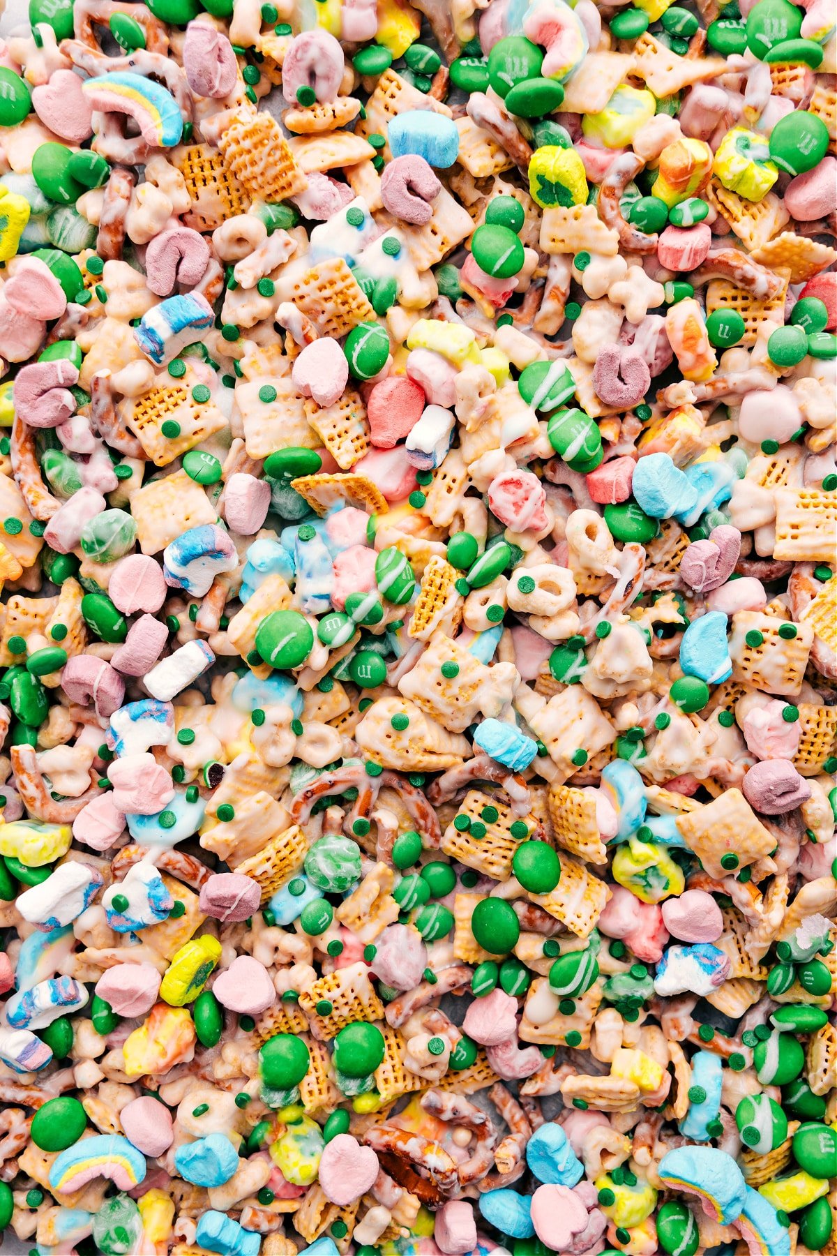 Easy, No Bake Leprechaun Bait Recipe Leprechaun Bait is ready to serve and enjoy.