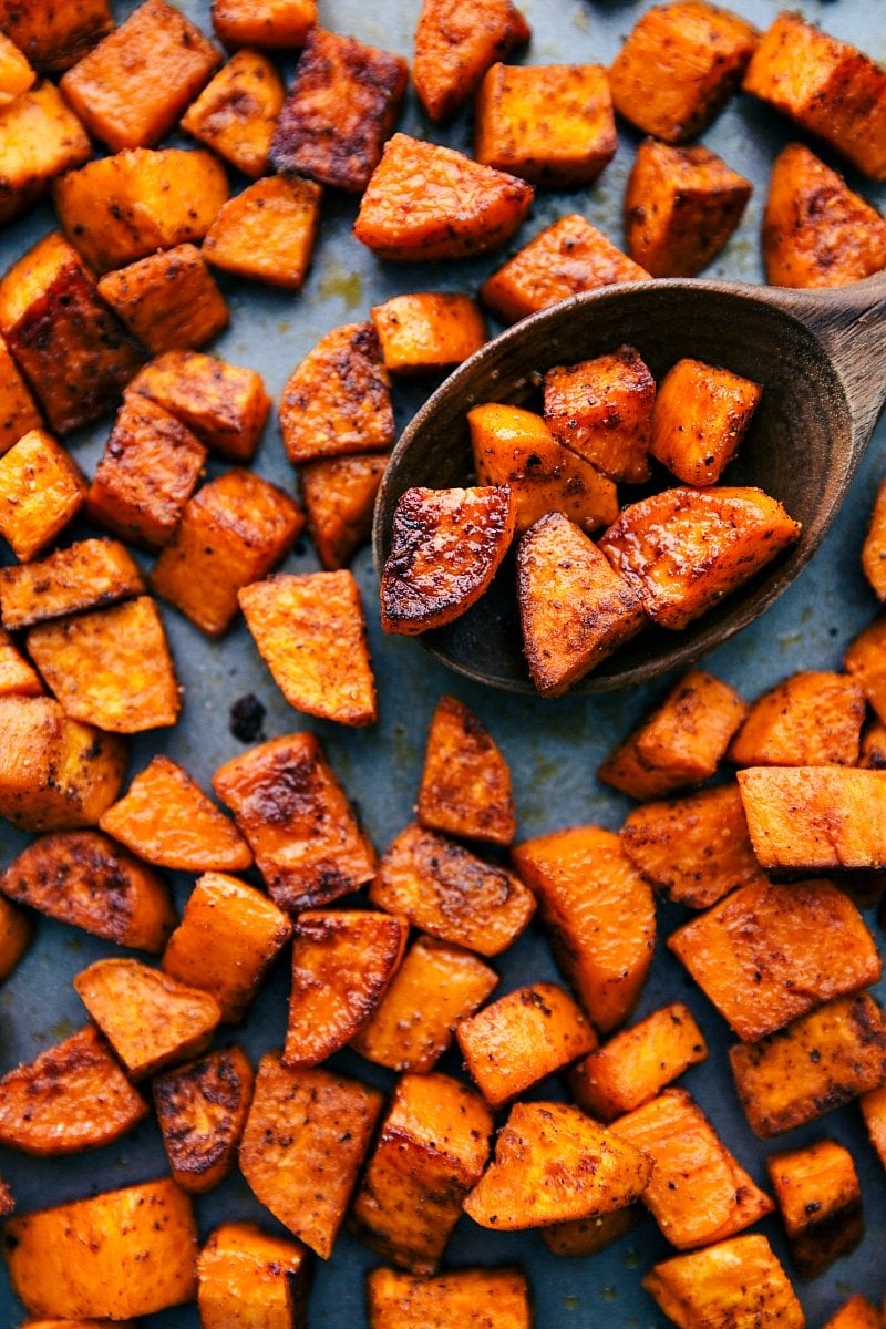 Whole Roasted Sweet Potatoes