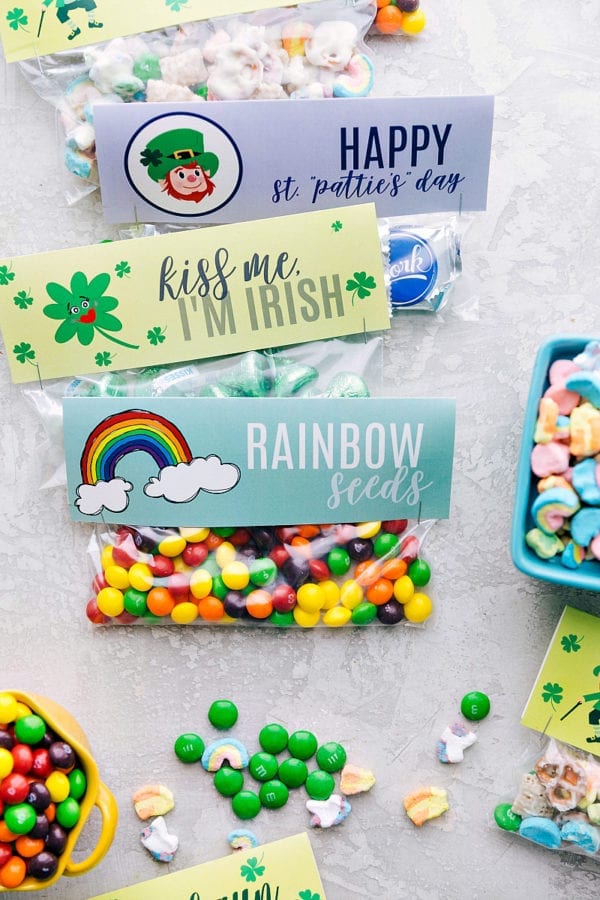 St Patrick's Day Treats {Free Printables} - Chelsea's Messy Apron