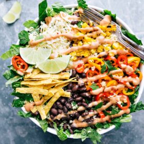 Mexican Street Corn Chicken Salad