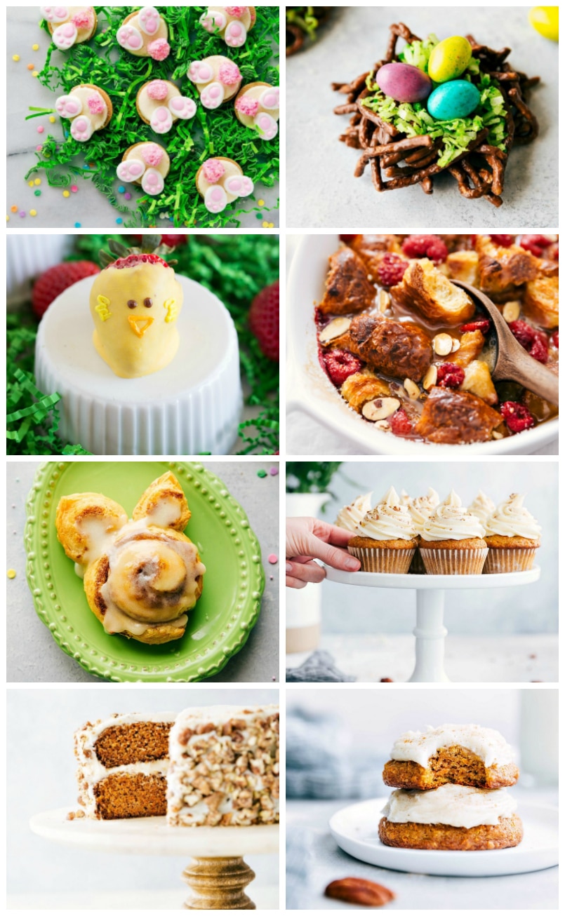 Pictures of 8 additional Easter Treats to make