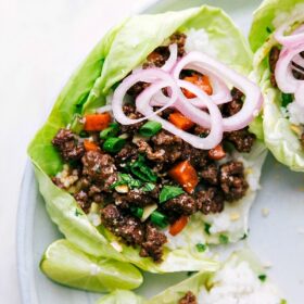 Beef Lettuce Wraps