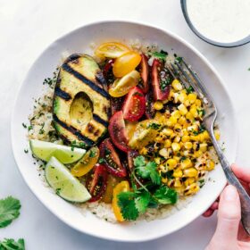 Grilled Avocado Bowls