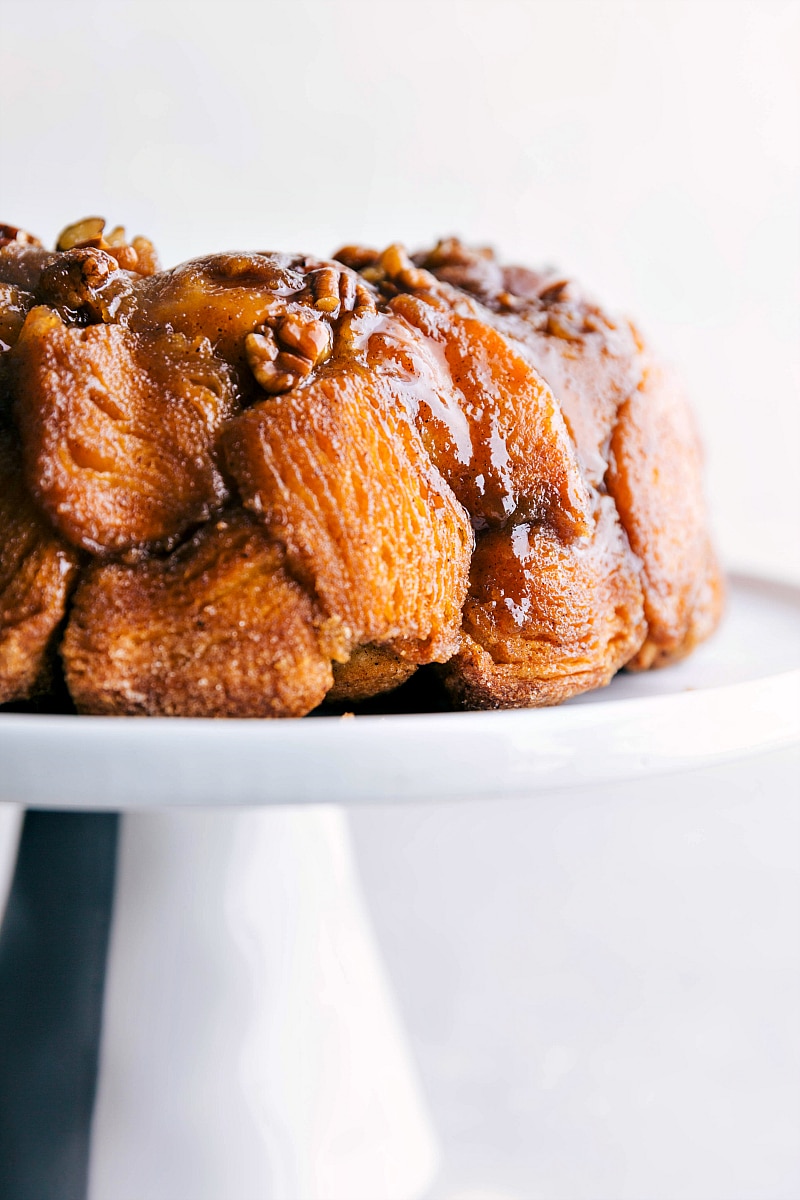 Up-close image of Monkey Bread. 