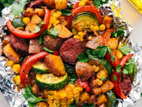 ネクロポーテンス　foil　From the vault 4枚セット　ftv Tin Foil Sausage and Veggies Dinner - Chelsea's Messy Apron