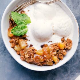 Apple Streusel Pie