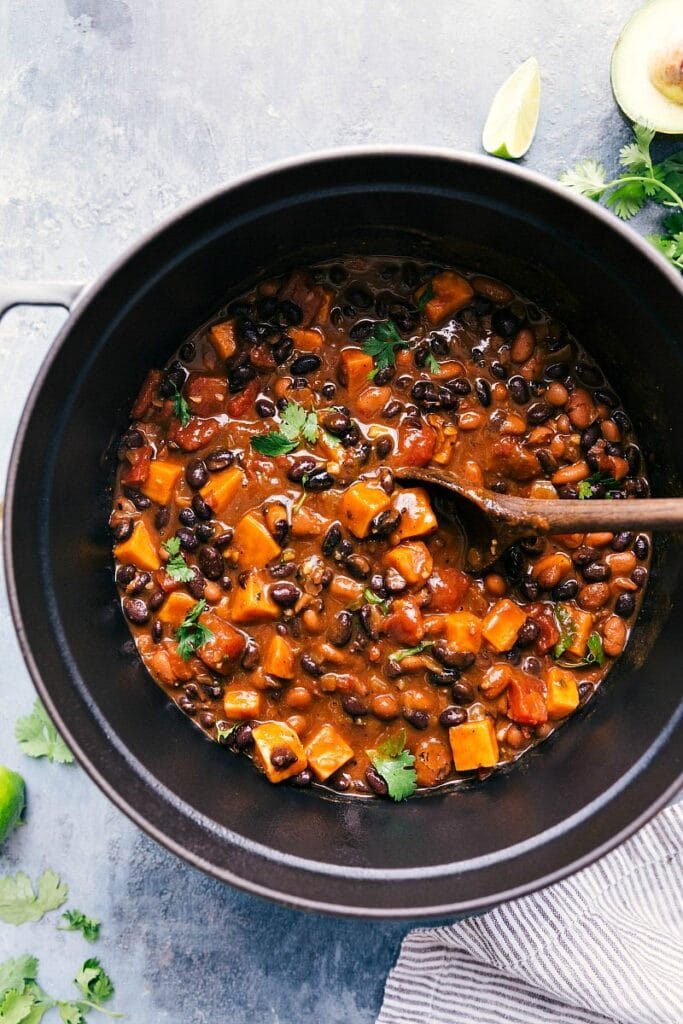 Sweet Potato Black Bean Chili Chelsea's Messy Apron