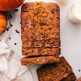 Pumpkin Chocolate Chip Bread