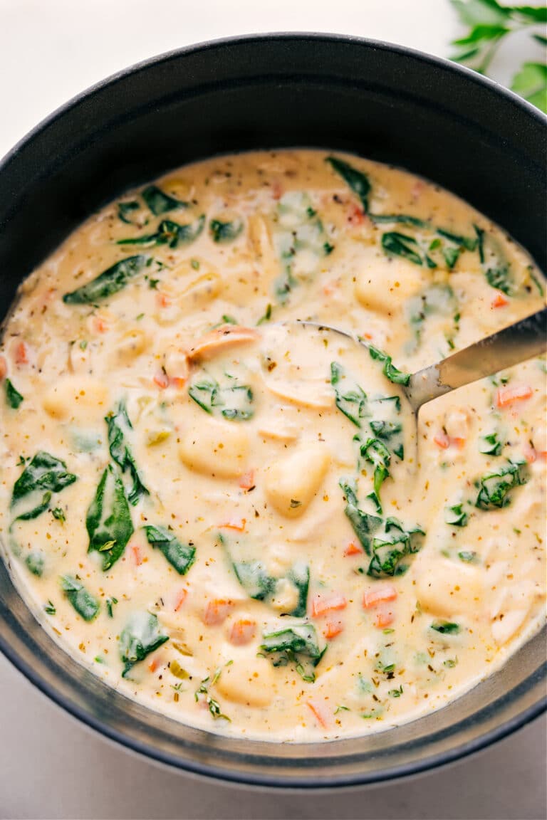 Creamy Chicken Gnocchi Soup