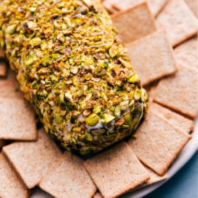 Pistachio Goat Cheese Ball