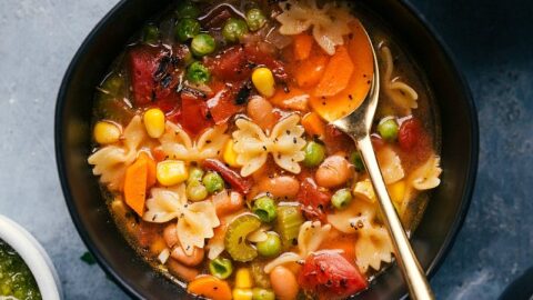 Vegetable Noodle Soup - Chelsea's Messy Apron