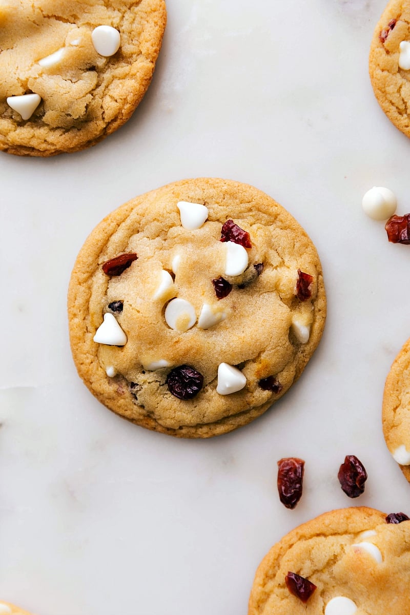 Cranberry white clearance chocolate chip cookies
