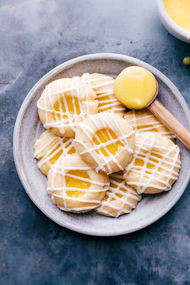 Lemon Curd Cookies (Thumbprint!) Chelsea's Messy Apron