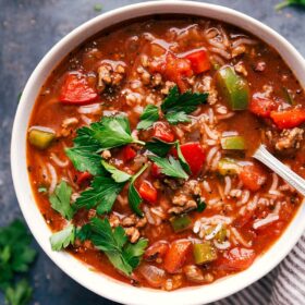 Stuffed Pepper Soup