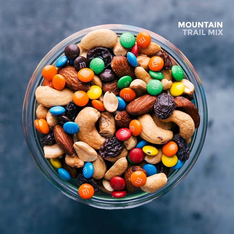 Overhead view of Mountain Trail Mix.