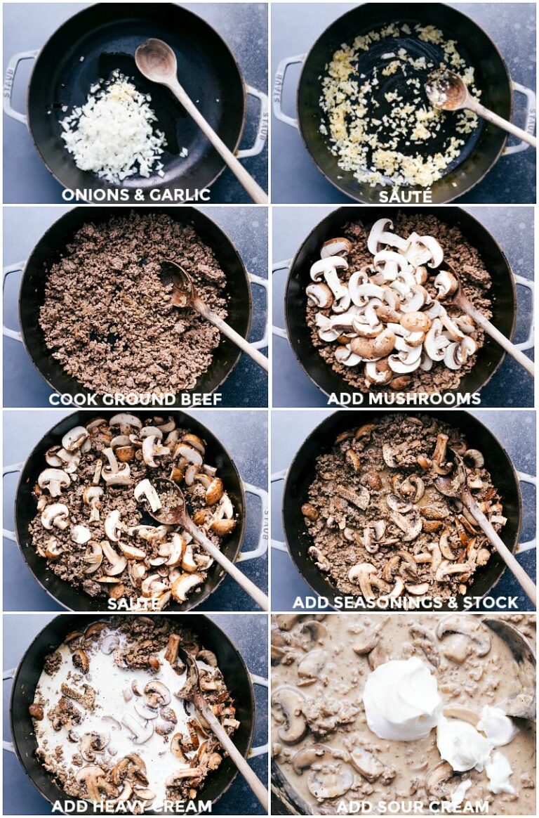 Ground Beef Stroganoff (30 Minutes!) Chelsea's Messy Apron