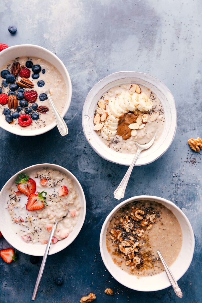 How to Make Oatmeal (With FOUR Flavors!) - Chelsea's Messy Apron