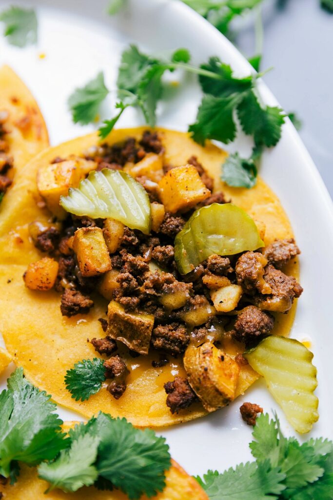 Beef and Potato Tacos (Empanada Inspired) Chelsea's Messy Apron