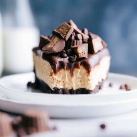 No Bake Peanut Butter Cheesecake