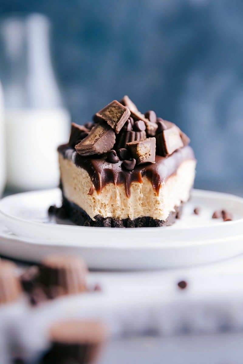 No Bake Peanut Butter Cheesecake