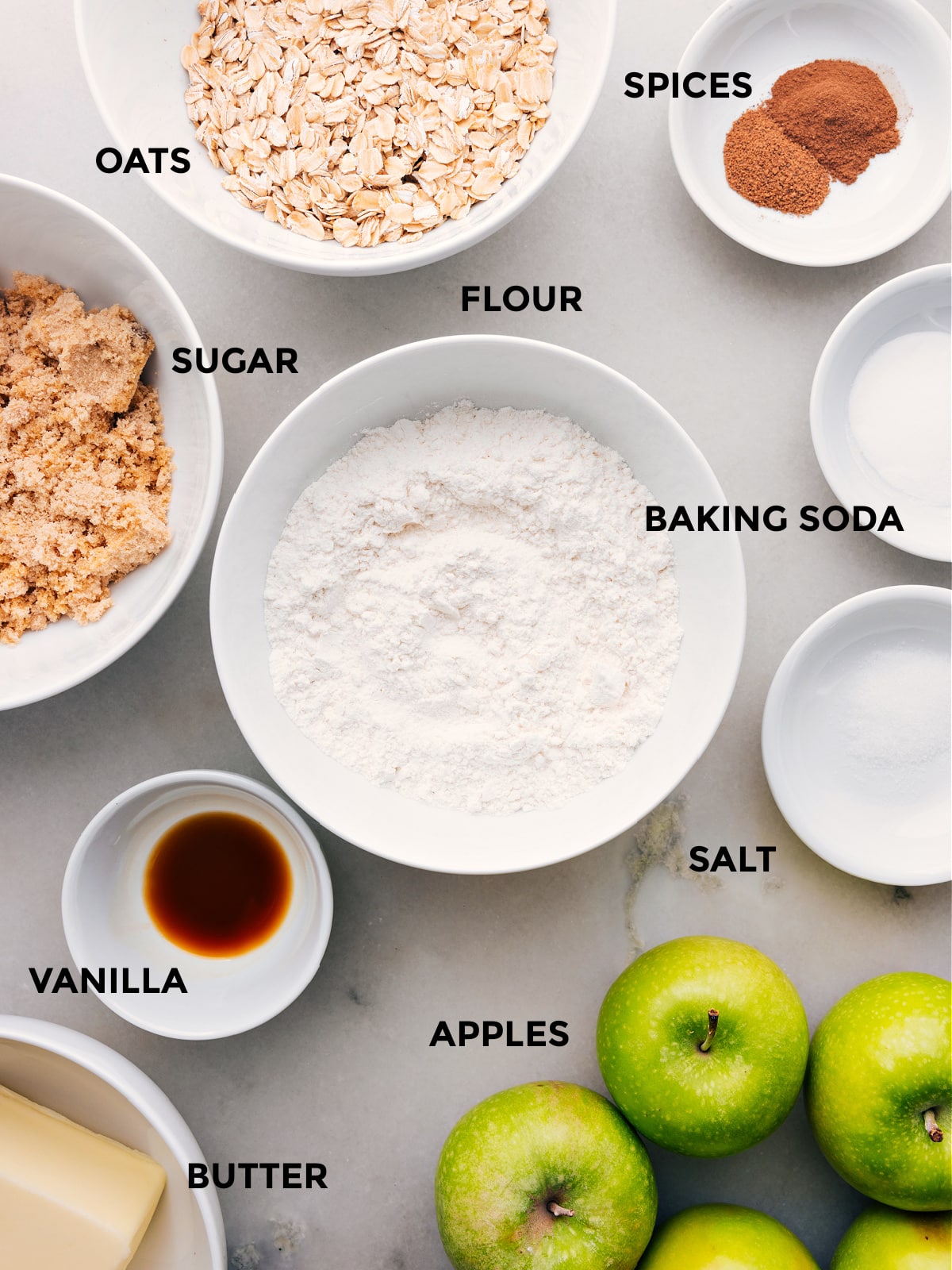 Prep all the ingredients in this recipe for easy assembly.