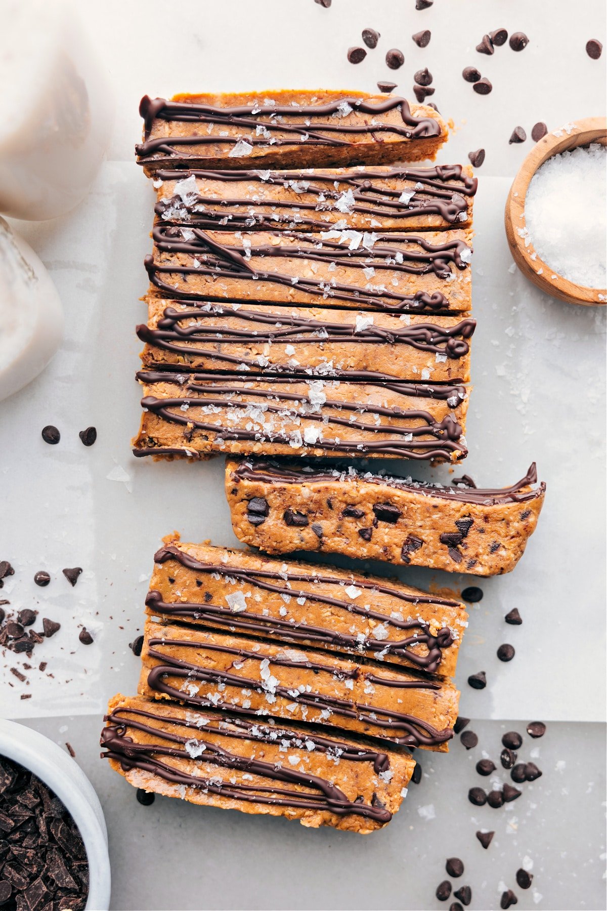 The best on the go snack or breakfast cut into servable portions.