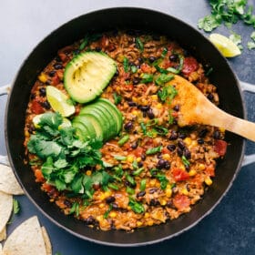 Turkey Taco Skillet