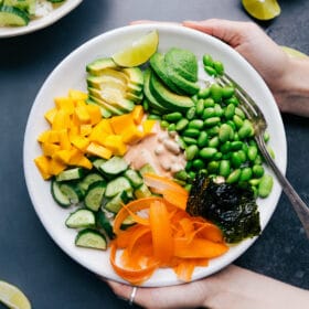 Vegetarian Sushi Bowls