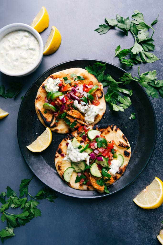 Chicken Shawarma Wraps Chelsea's Messy Apron